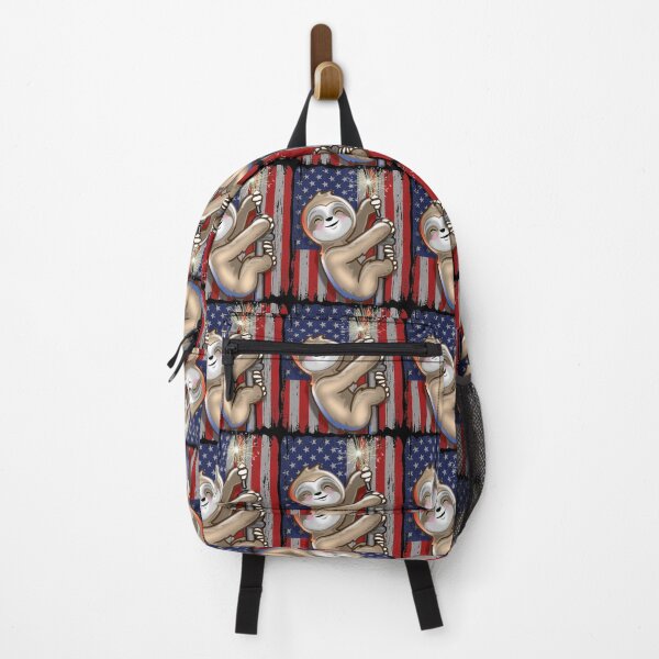 Item preview, Patriotic American Sloth Sparklers designed and sold by pablomendoza.