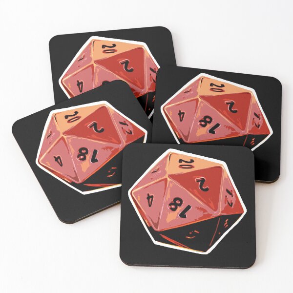 Item preview, D20 Gamer Dice designed and sold by Kristin Frenzel.
