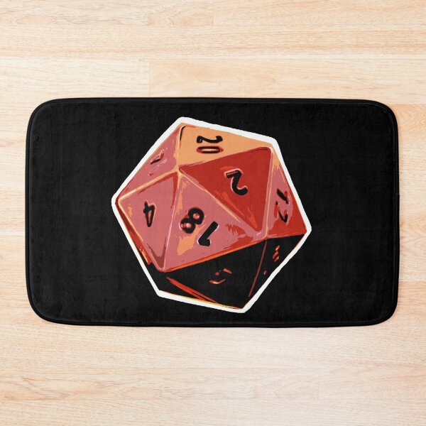 Item preview, D20 Gamer Dice designed and sold by Kristin Frenzel.