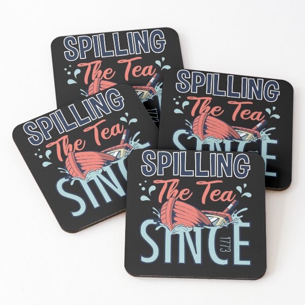 Item preview, Funny Spilling the tea since 1773 Patriotic USA 4th Of July Gift designed and sold by Tee-md93.