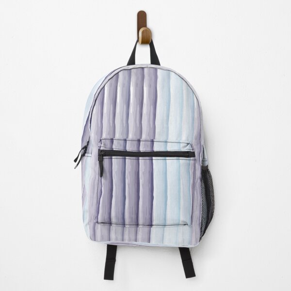 Item preview, Navy Blue and Light Blue Hand Drawn Striped designed and sold by ArtHanbal.