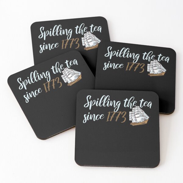 Item preview, Funny Spilling the tea since 1773 Patriotic USA 4th Of July Gift designed and sold by Tee-md93.