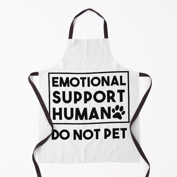 Item preview, Emotional Support Human T-Shirt ESA Service Dog Shirt Funny designed and sold by JoDesignLab.