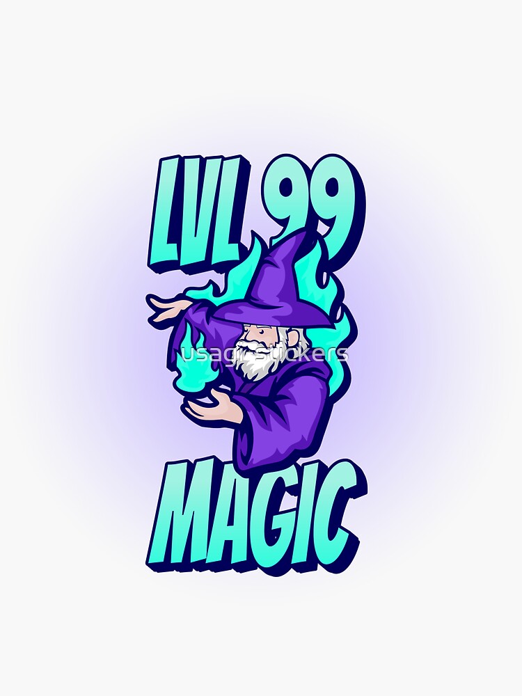 Wizard Runescape Sticker By Usagi Stickers Redbubble