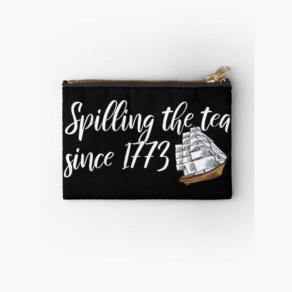 Item preview, Funny Spilling the tea since 1773 Patriotic USA 4th Of July Gift designed and sold by Tee-md93.