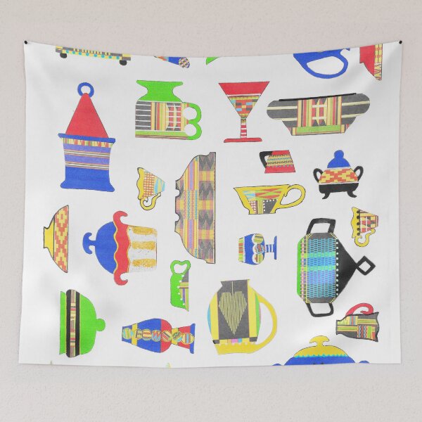 Item preview, African Patterned Vessels designed and sold by AmaRoss.