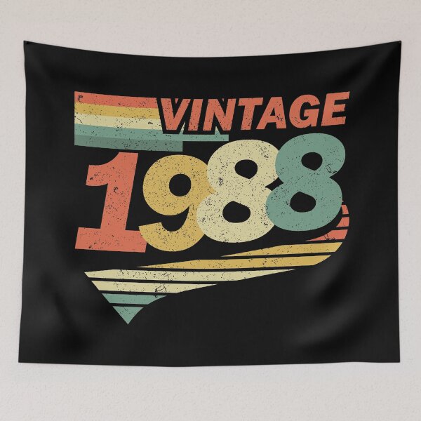 Item preview, 1988 Vintage 34 Birthday Gift designed and sold by hasanmasud.