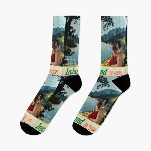 Item preview, Irleand for Holidays vintage travel poster designed and sold by stickart-marek.
