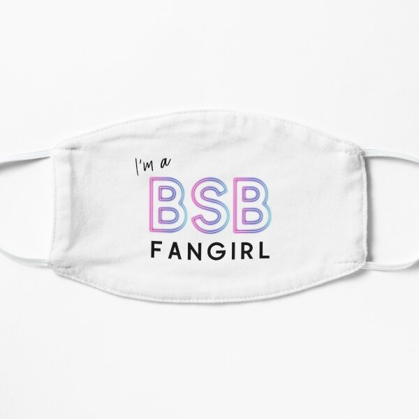 Soy un BSB Fangirl! Mascarilla plana