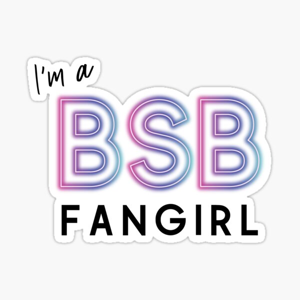 Ich bin ein BSB Fangirl! Sticker