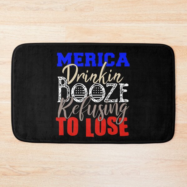 Item preview, Merica Drinkin Booze Refusing to Lose Patriotic USA 4th Of July Gift designed and sold by Tee-md93.