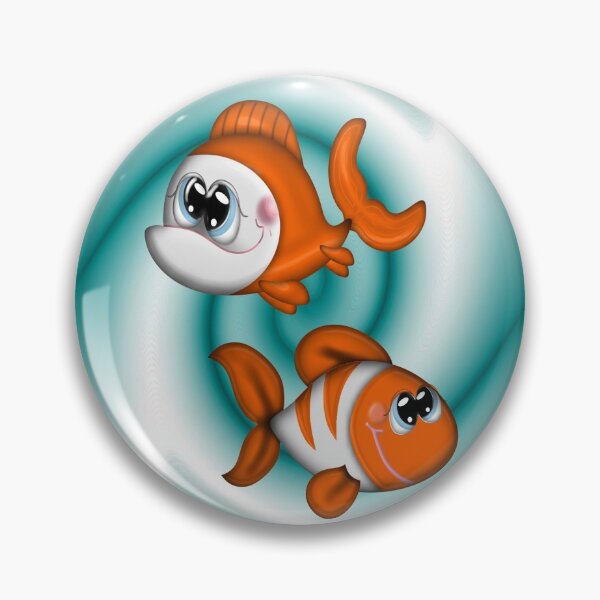 Item preview, Happy Happy Fish, fantasy art designed and sold by LoneAngel.