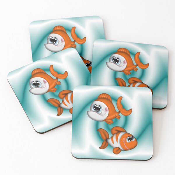 Item preview, Happy Happy Fish, fantasy art designed and sold by LoneAngel.