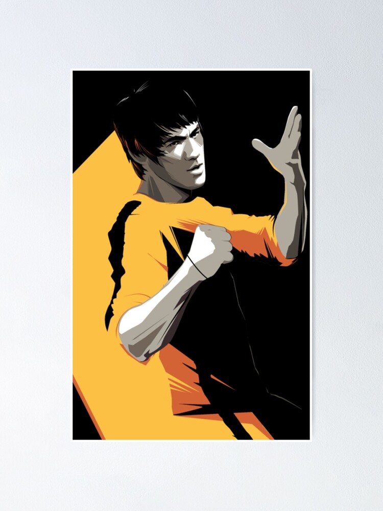 Poster Bruce Lee-Martial Arts-Legend-on Photo Paper//Canvas Canvas