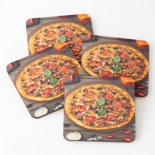 Item preview, Fotografía de pizza suprema designed and sold by AZGuzmans.