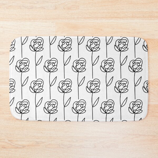 Item preview, rose line drawing designed and sold by maddie tay.