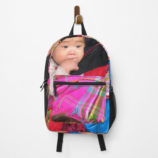 Item preview, Vietnamese Mother and Baby Boy at Can Cau Mong Market Vietnam designed and sold by worldways.