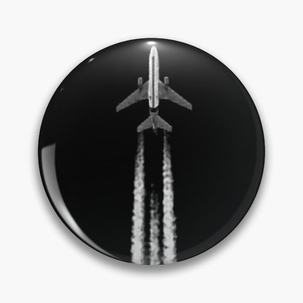 Item preview, PLANE WITH CONTRAILS TRAVEL designed and sold by Jean Gregory Evans.