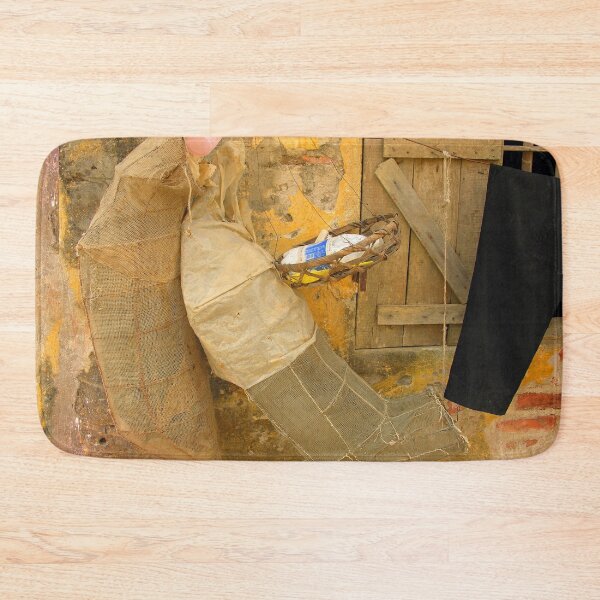Item preview, Fishing Nets Hanging Laundry Yellow Wall and Window designed and sold by worldways.