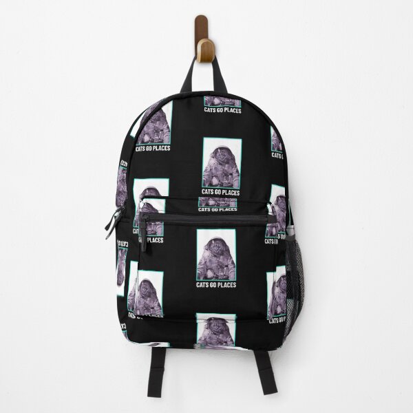 Item preview, Cats Go Places Text With Astronaut Cat designed and sold by Easy Breezy.