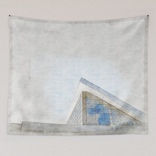 Aperçu de l'œuvre Croquis d'architecture créée et vendue par Juan Moises Torrijos.