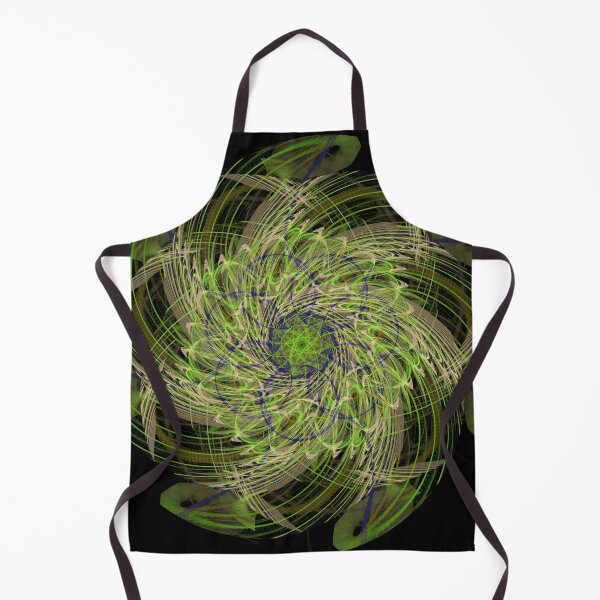 Item preview, Peacock Flurry: a gorgeous wreath of greens and blues, elegant in many hues | Fractal Art designed and sold by Brian Kroijer.