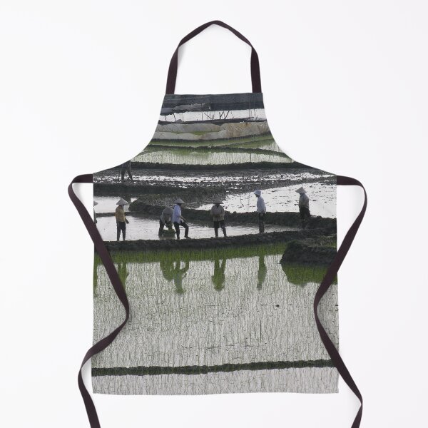 Item preview, Farmers Working Rice Fields, Rural Landscape, Vietnam designed and sold by worldways.