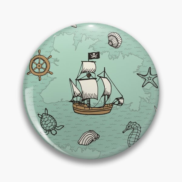 Item preview, Pirate Sea designed and sold by nadyanadya.