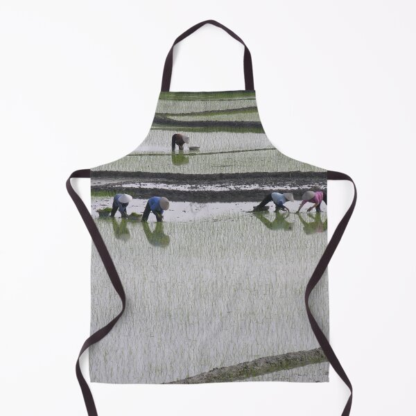 Item preview, Rural Landscape, Farmers Working Rice Fields,Vietnam designed and sold by worldways.