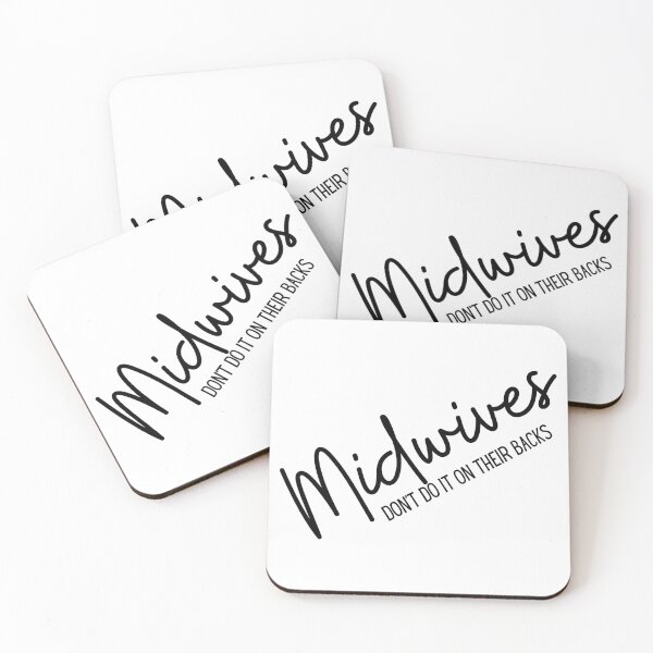 Item preview, Midwives Don't Do It On Their Backs  designed and sold by introVETed.