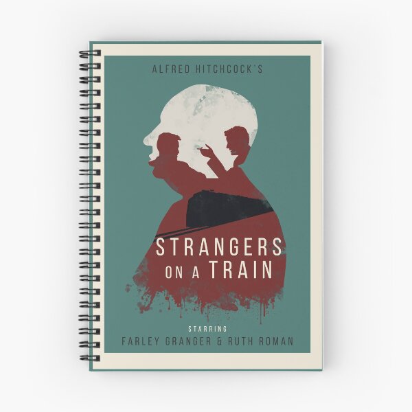 Item preview, Alfred Hitchcock Strangers on a Train designed and sold by MonoMagic.