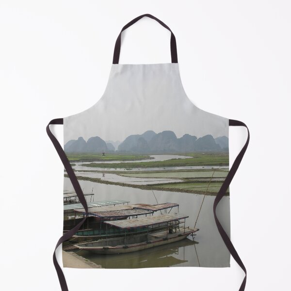Item preview, Rice Fields Rowing Boats, Landscape, Vietnam designed and sold by worldways.