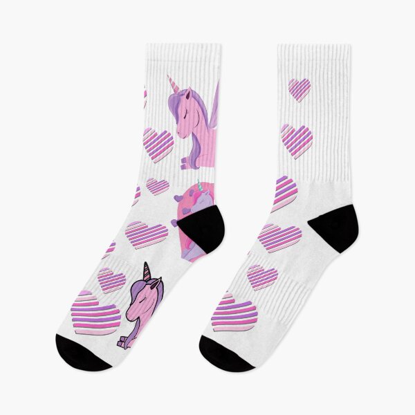 Item preview, Unicorn, Pink Unicorn, Purple Unicorn, Unicorn and Hearts, I Love Unicorns designed and sold by Londonluxie.