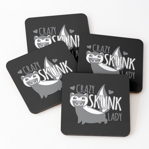 Item preview, Crazy SKUNK Lady designed and sold by jazzydevil.
