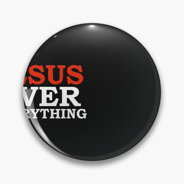 Item preview, Jesus Over Everything God Jesus Follower Christian designed and sold by losttribe.