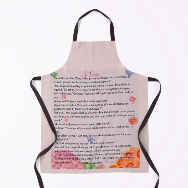 Home is Wherever Mom is Apron, Mothers Day Apron 