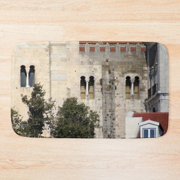 Item preview, Lisbon Cathedral Detail, Facade Windows, Romanesque Architecture, Portugal designed and sold by worldways.