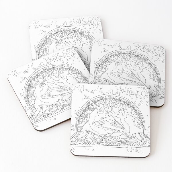 Item preview, Gentle Bird of the Woods designed and sold by Michelle Garlock.