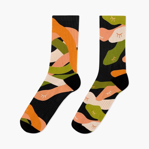 Item preview, Snakes - Tangerine designed and sold by rollingtape.