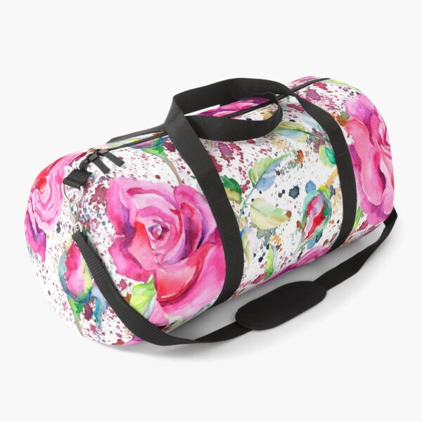 Item preview, Pink Roses Watercolour Flowers Grunge designed and sold by MysticMagpie.