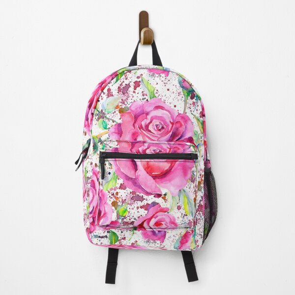 Item preview, Pink Roses Watercolour Flowers Grunge designed and sold by MysticMagpie.