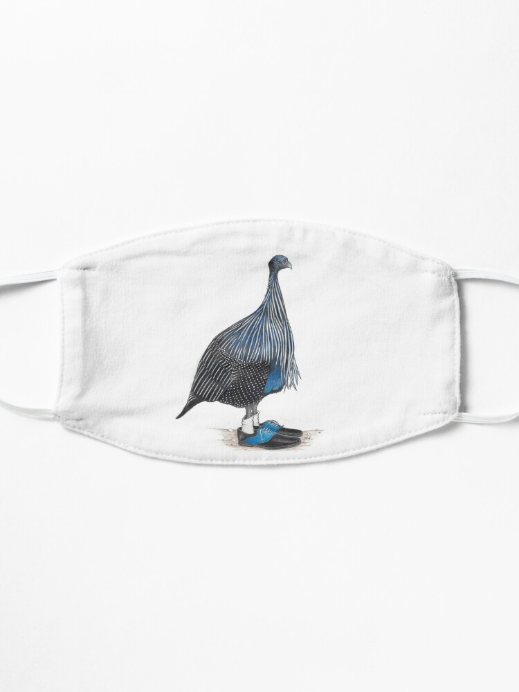 Alternate view of Guinea fowl in 2 tone wingtips Mask