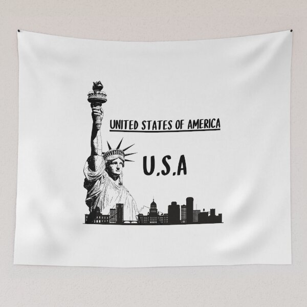 Item preview, U.S.A shirt  designed and sold by Panupong Khammin.