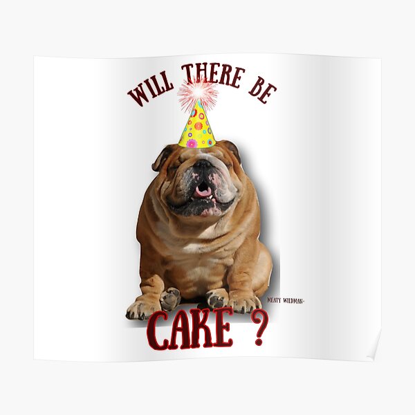 Happy Birthday Cake French Bulldog Dog Graphic by ArtbyCrystalJennings ·  Creative Fabrica