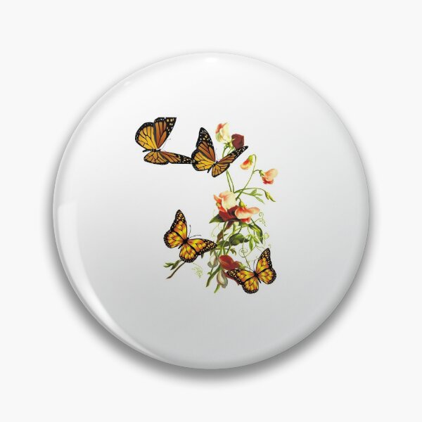 Item preview, Whimsical Butterflies Sweet peas designed and sold by Bliss Find And Design.
