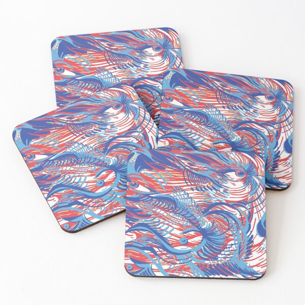 Item preview, Red and Blue  designed and sold by Amanda Klimek.