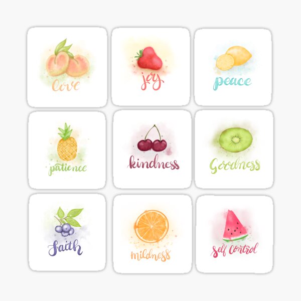 “Fruit”age of the Spirit Sticker