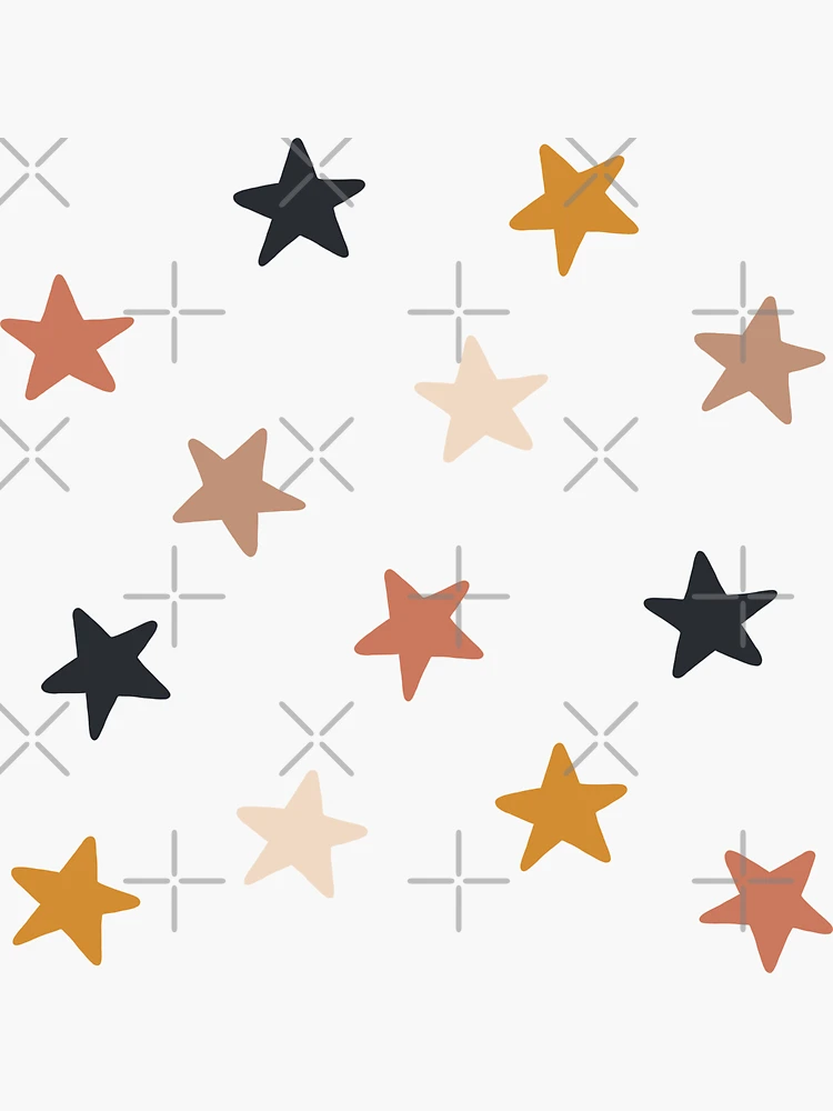 Neutral Star Sticker Pack Sticker for Sale by solseekerco