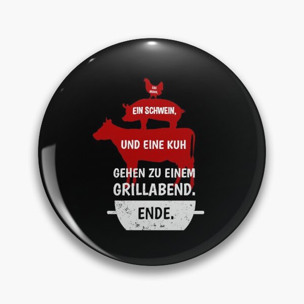 Artikelvorschau, Grillen Huhn Schwein Kuh Grillabend Witz entworfen und verkauft von khornholio.