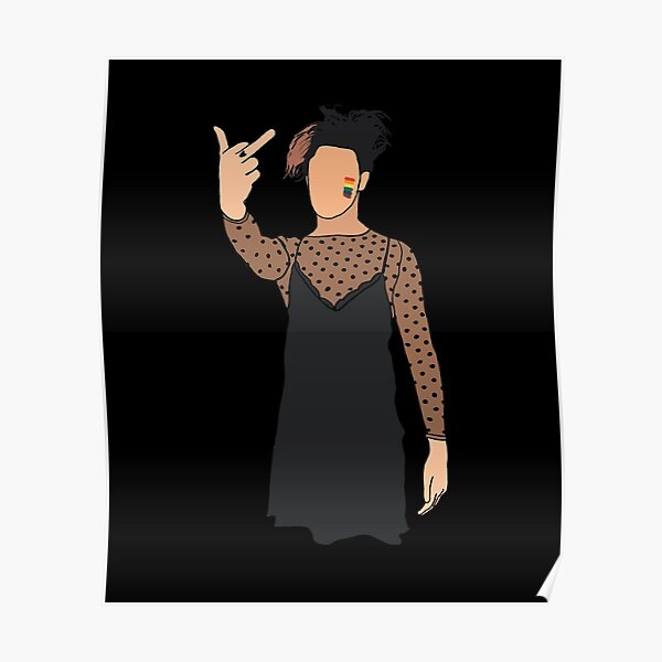 Yungblud en un vestido Póster